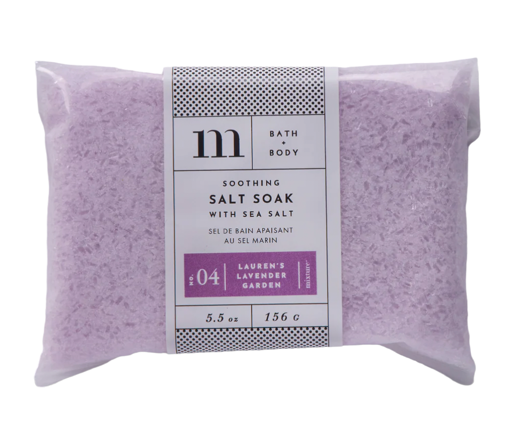 Salt Soak Envelope: Lavender Garden