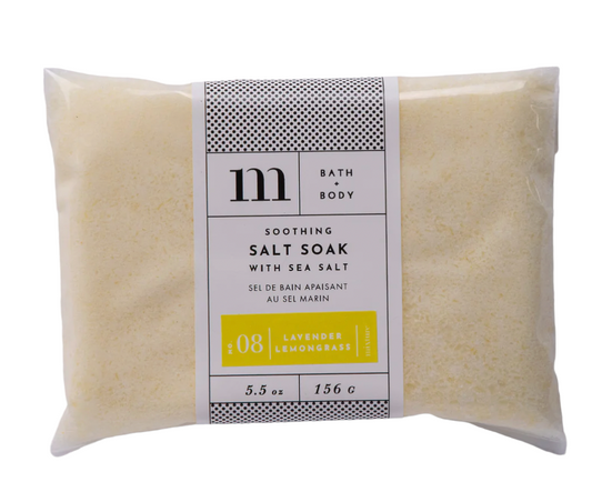 Salt Soak Envelope: Lavender Lemongrass
