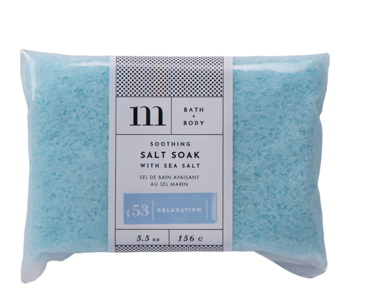 Salt Soak Envelope: Relaxation