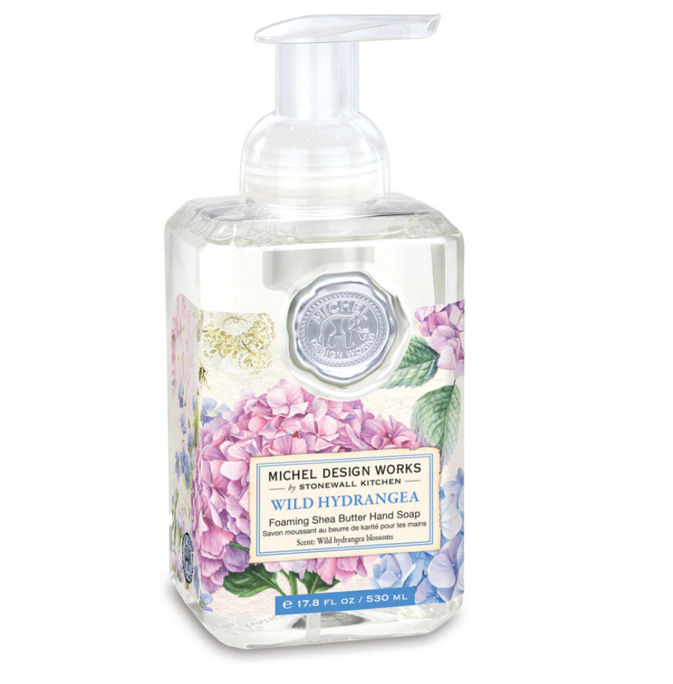 Wild Hydrangea Foaming Soap