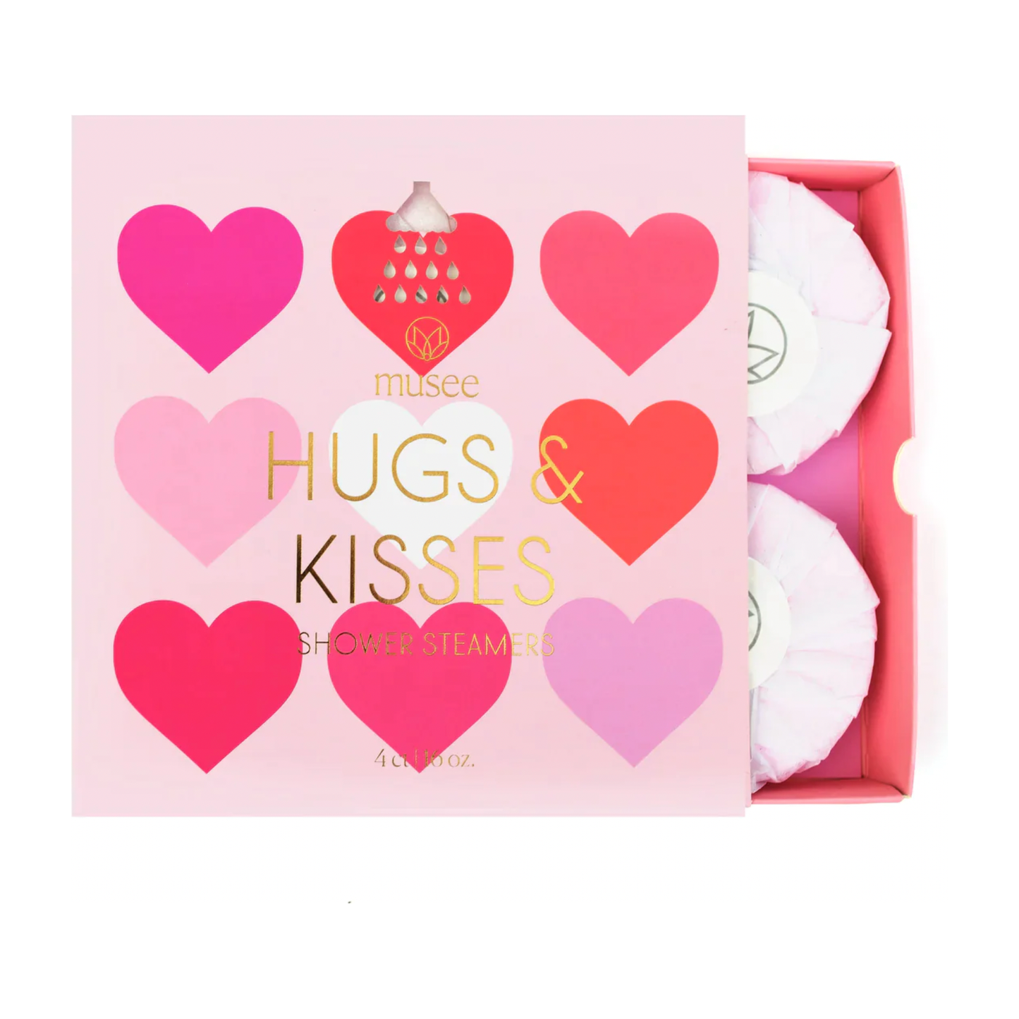 Hugs + Kisses Shower Steamers