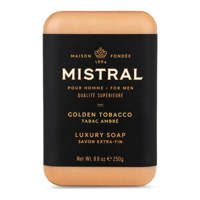 Mistral Men's Soap - Golden Tobacco