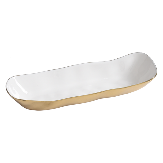 Deep Rectangular Server - Moonlight Gold