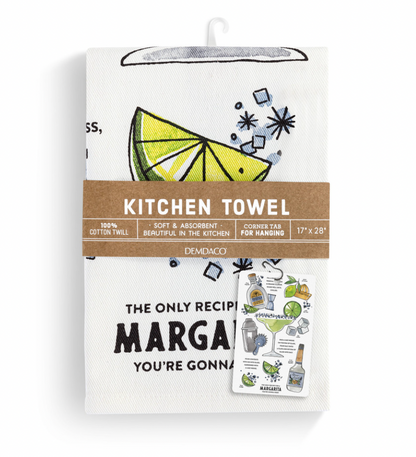 Margarita Towel + Stir Stick Set