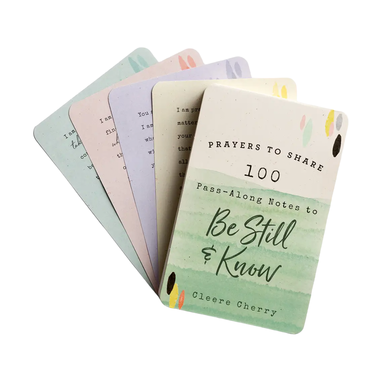 Prayers To Share - Pass Along Notes - Be Still + Know