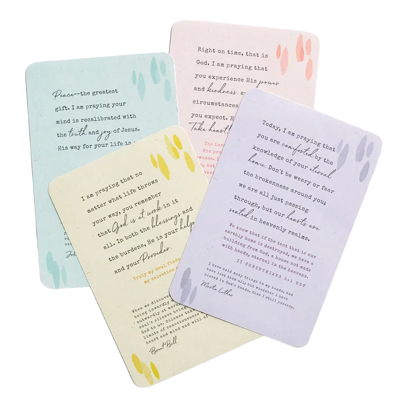 Prayers To Share - Pass Along Notes - Be Still + Know