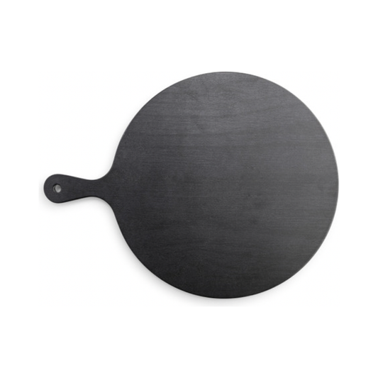 13" Round Melamine Board - Black