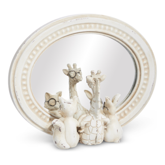 Critter Friends w/ Glasses Mirror