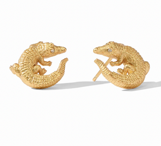 Alligator Stud - Gold - OS