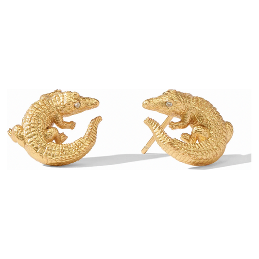 Alligator Stud - Gold - OS