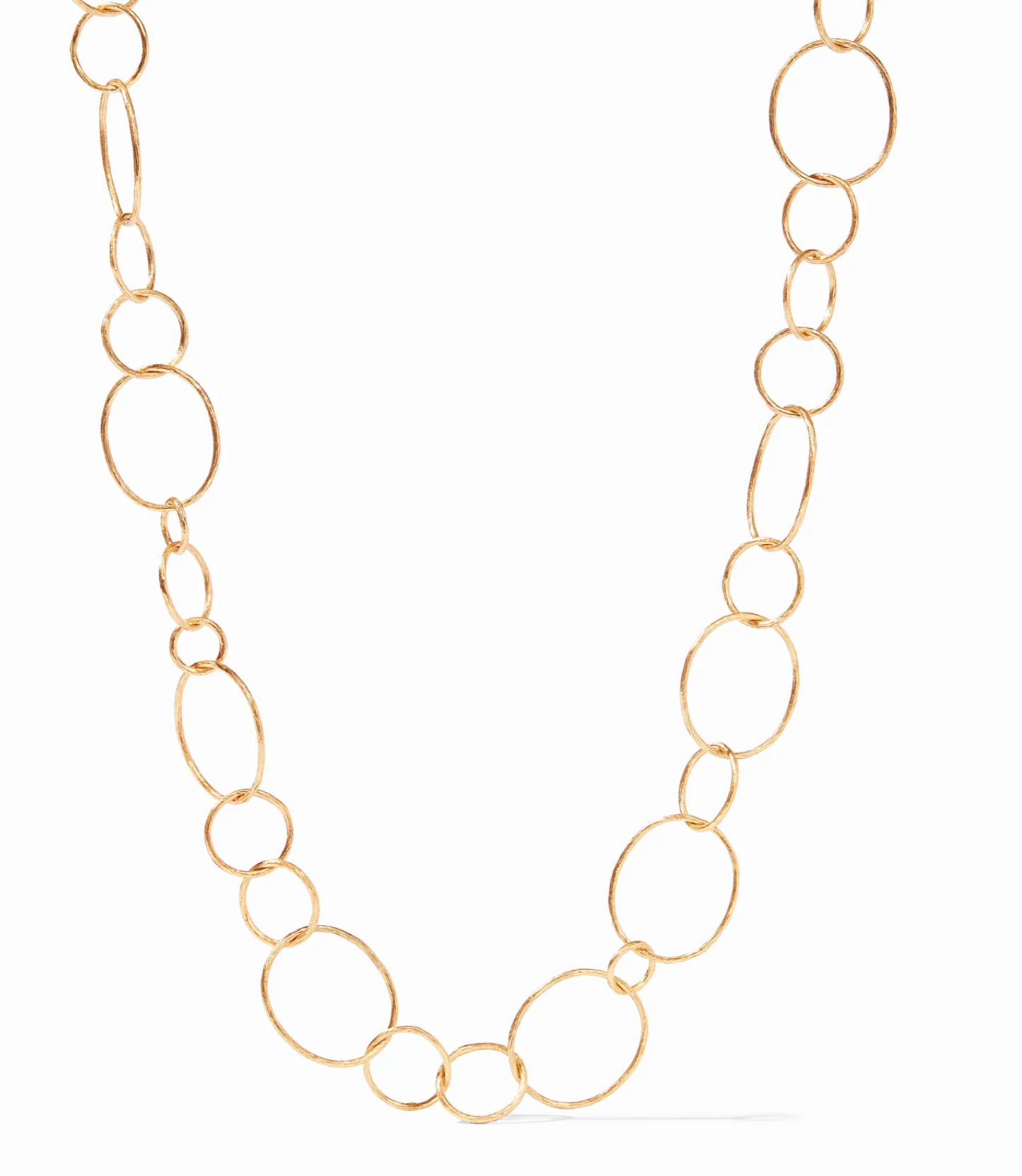 Colette Textured Necklace - Gold - OS