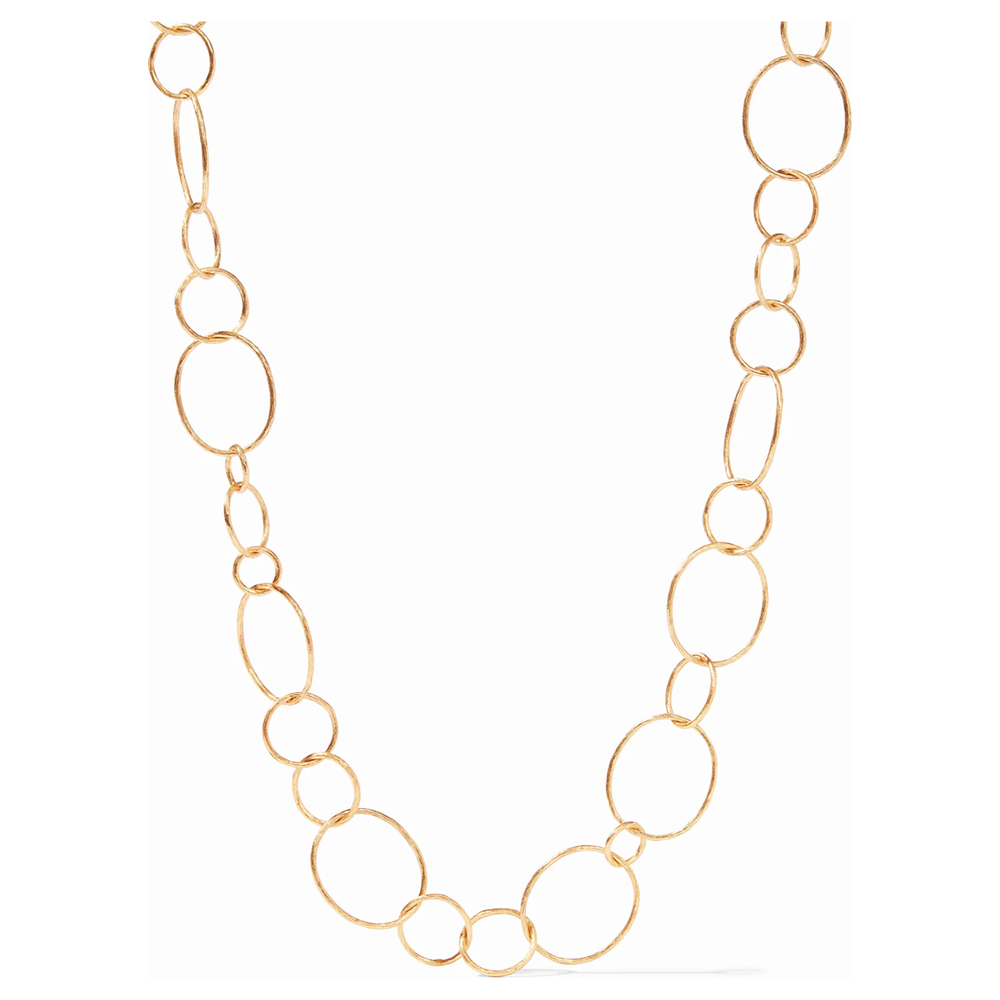 Colette Textured Necklace - Gold - OS