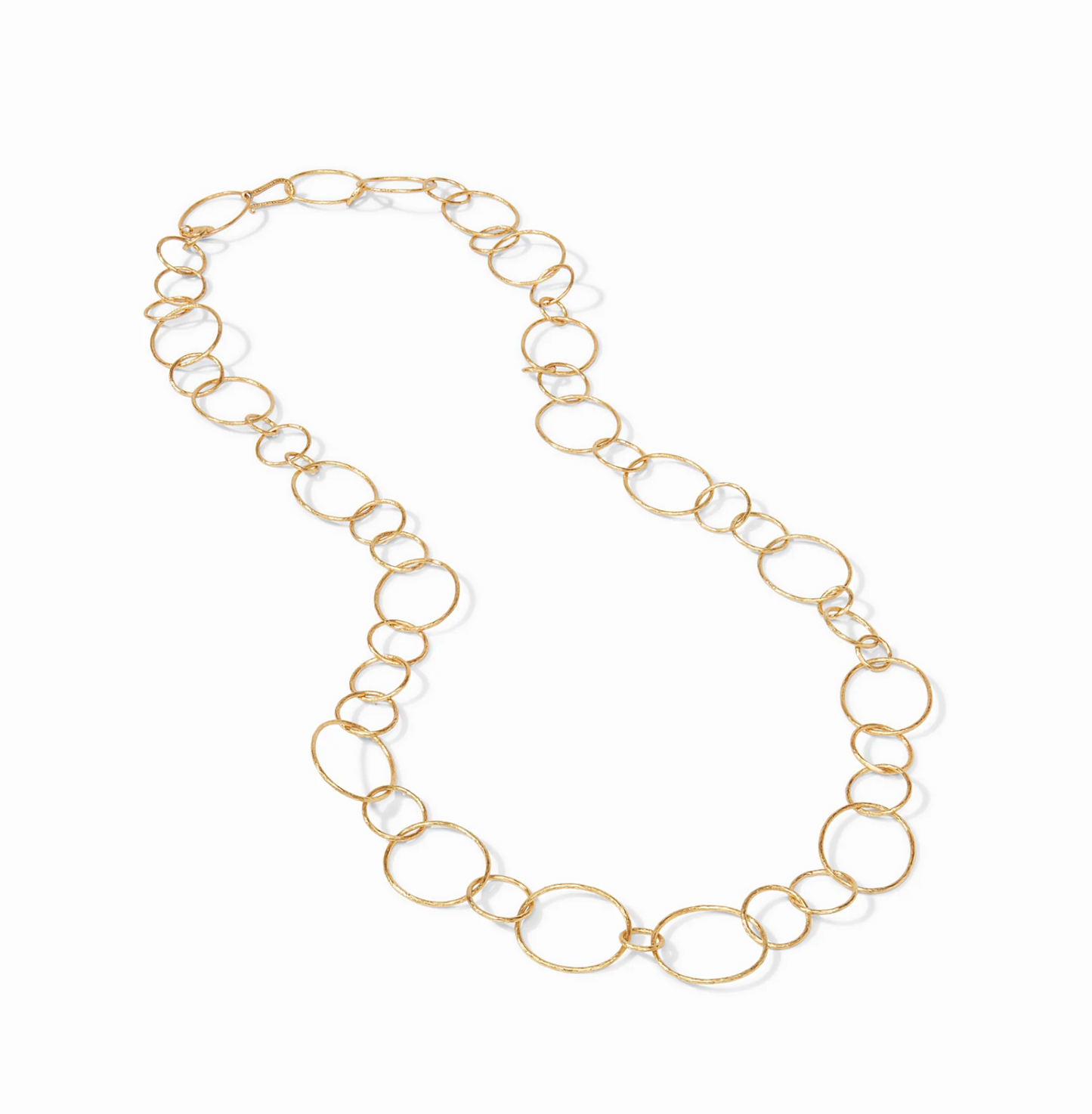 Colette Textured Necklace - Gold - OS