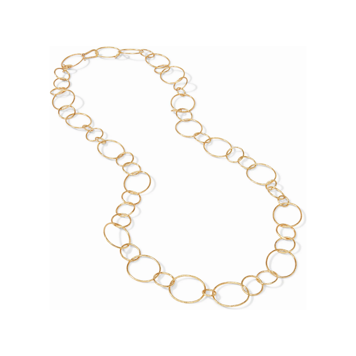 Colette Textured Necklace - Gold - OS