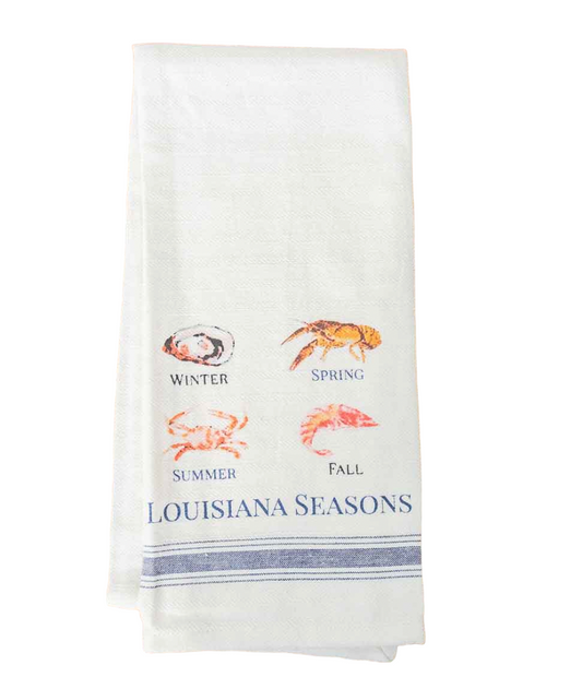 Louisiana Seasons Towel