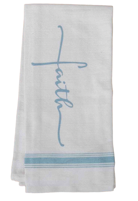 Faith Script Towel