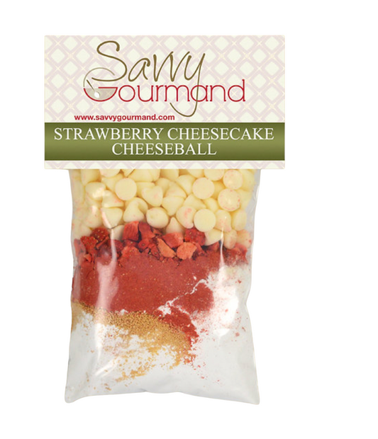 Savvy Gourmand Mix - Strawberry Cheesecake Cheeseball