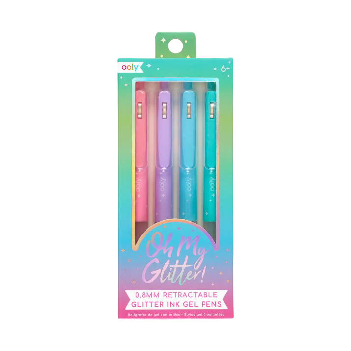 Oh My Glitter! Gel Pens - Set of 4