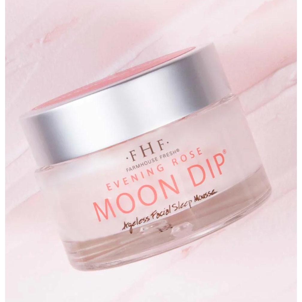 Evening Rose Moon Dip - Facial Sleep Mousse & Retinol