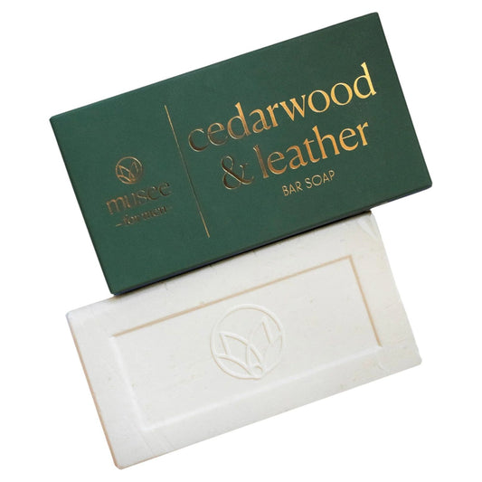 Cedarwood & Leather Bar Soap
