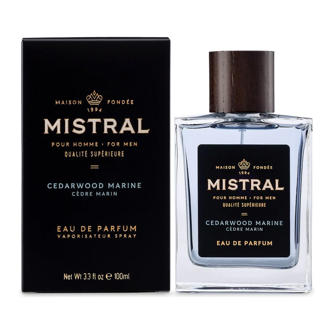 Mistral Men's Cologne  - Cedarwood Marine