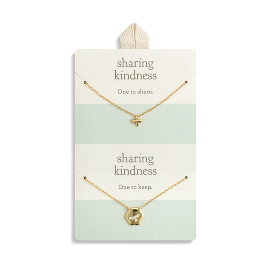 Sharing Kindness Necklace - Bee