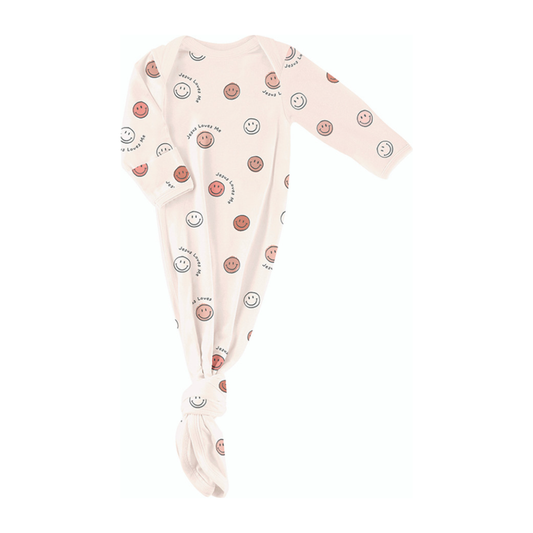 Jesus Loves Me Gown - Pink