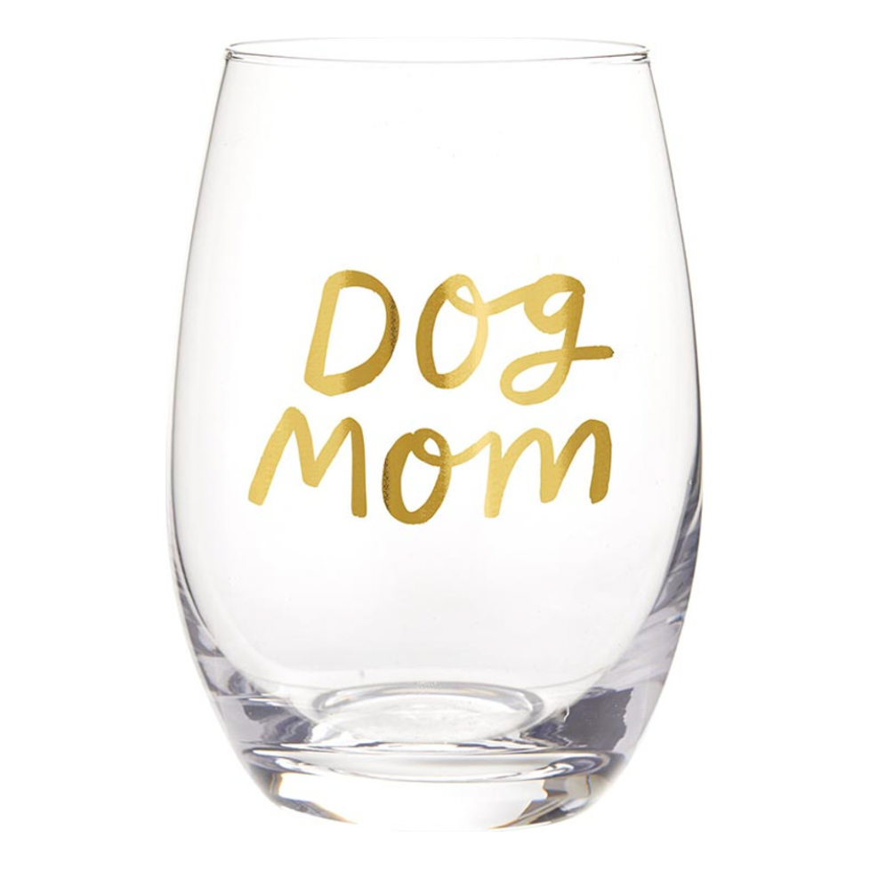 Dog Mom Wine Glass