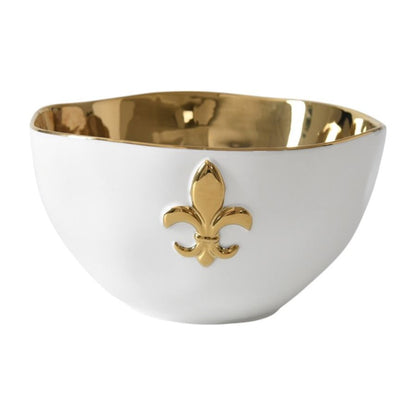 Fleur de Lis Large Serving Bowl