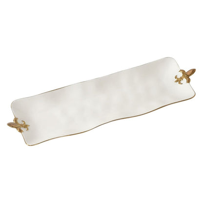 Fleur de Lis Rectangular Piece