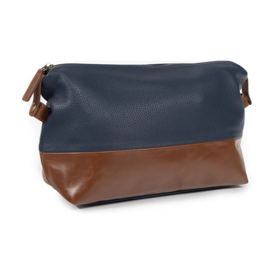 Oxford Toiletry Bag: Blue