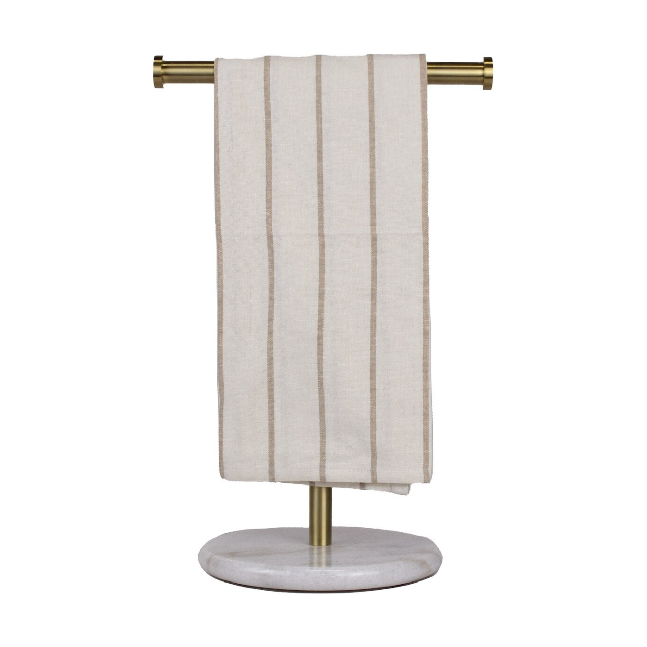 Tan Striped Towel