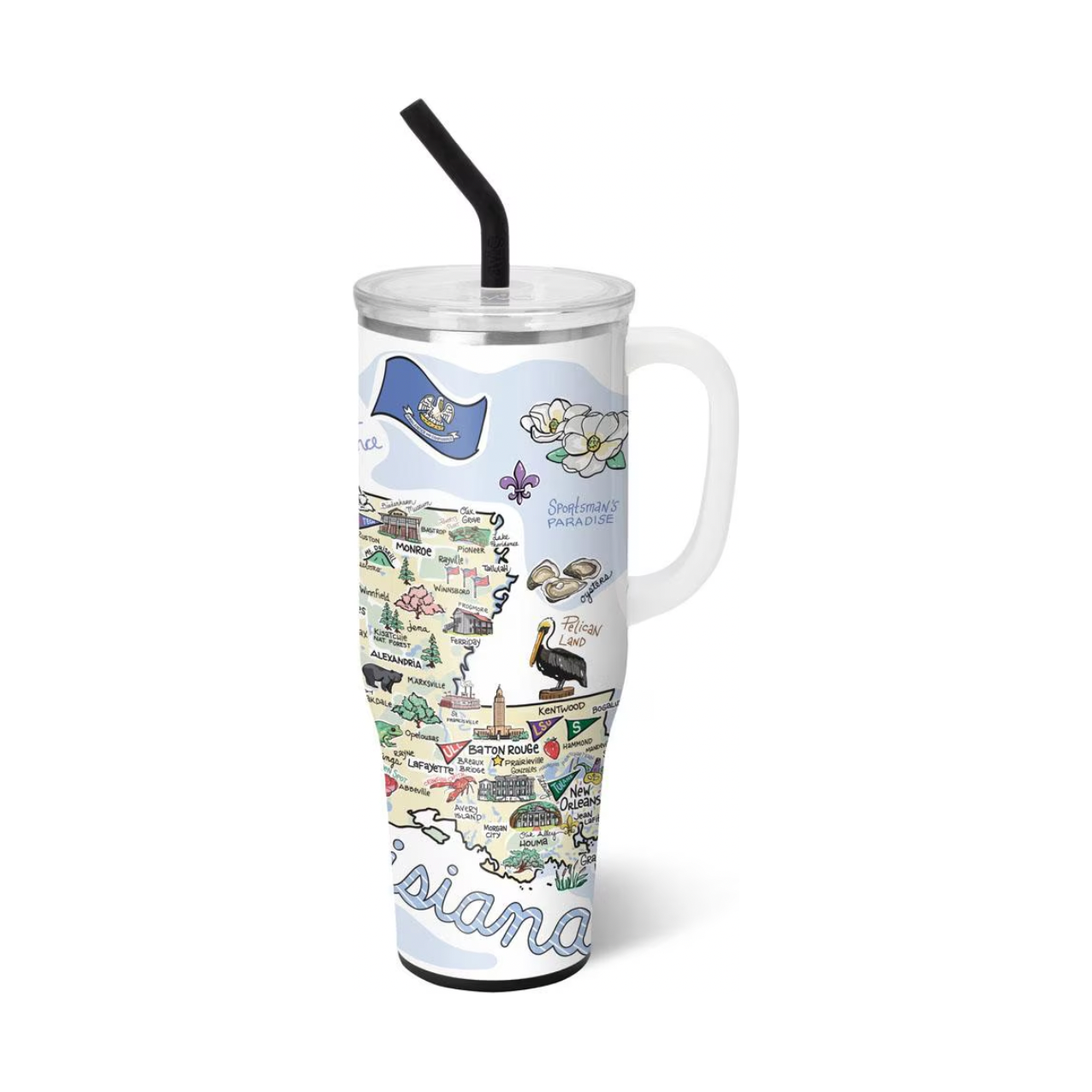 Louisiana Mega Mug 40oz