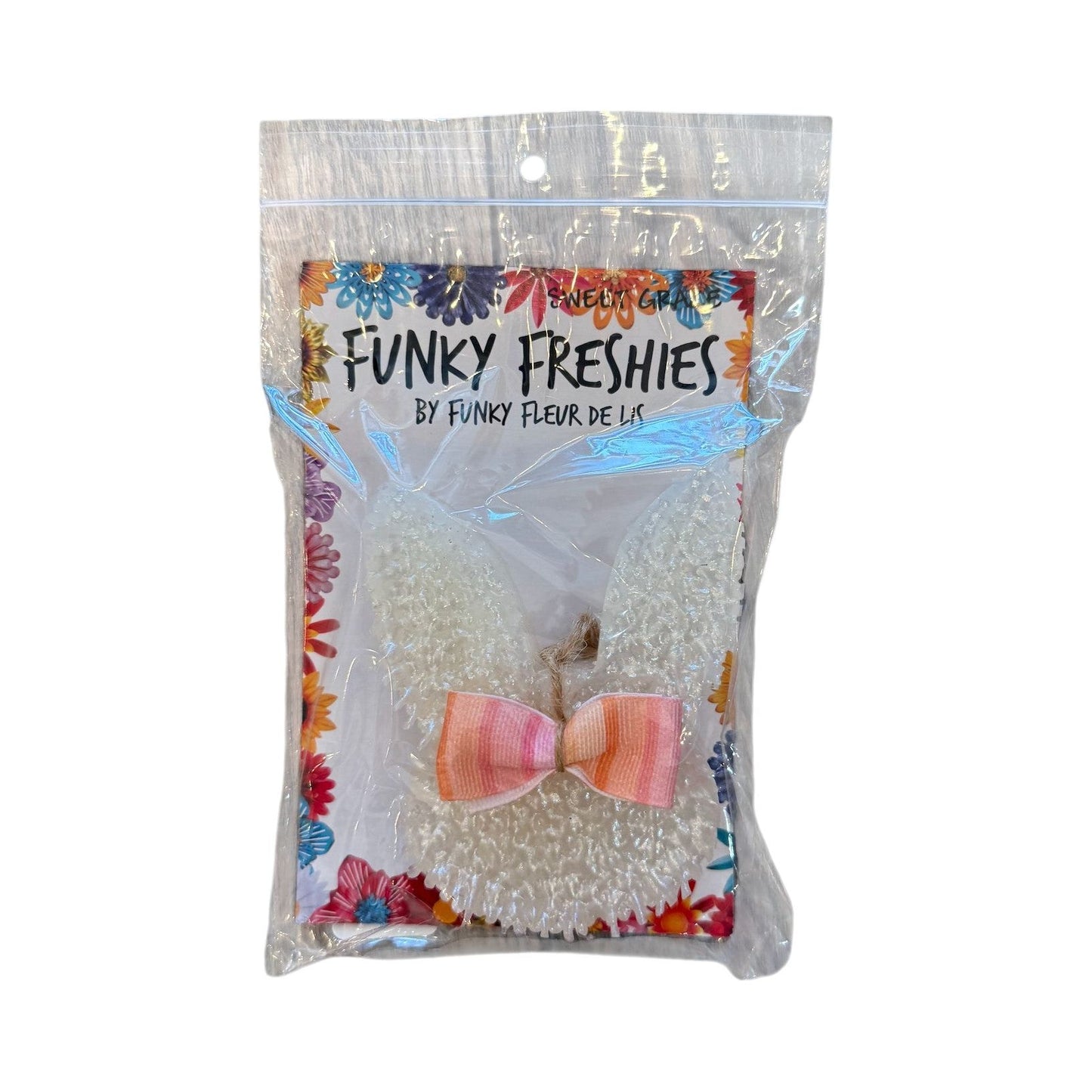 Bunny Head Freshie - Sweet Grace