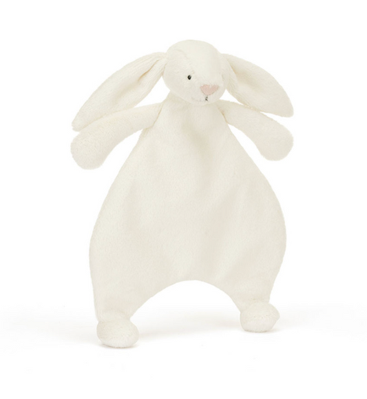 Bashful Cream Bunny Comforter