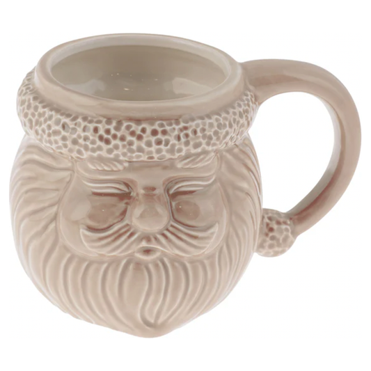 Santa Mug - Cream