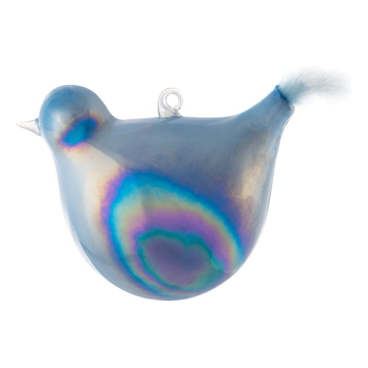 Feather Tail Bird Ornament