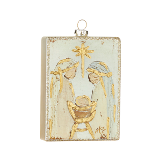 Holy Family Ornament