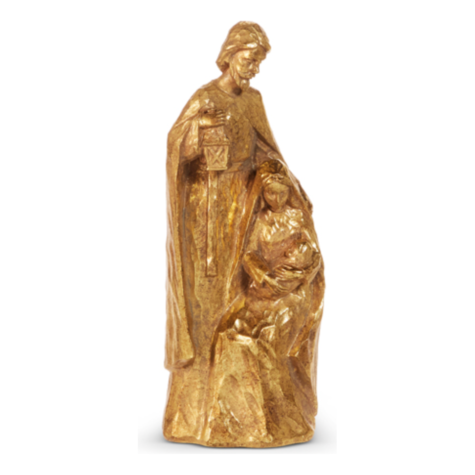 Gilded Gold Holy Family