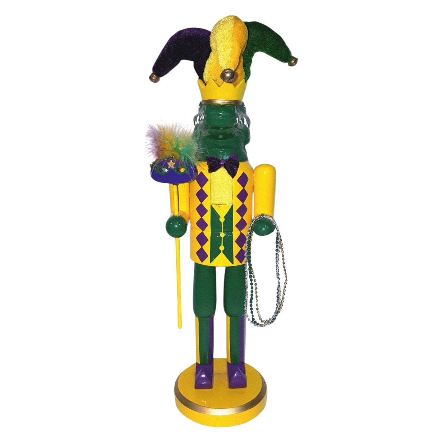 14" Mardi Gator Nutcracker