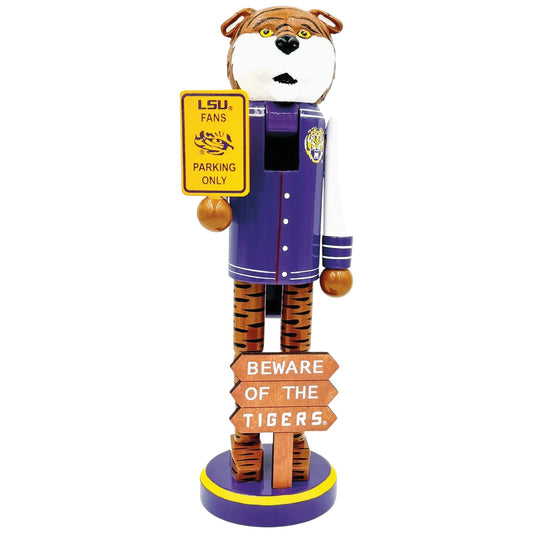 12" LSU Tiger Nutcracker