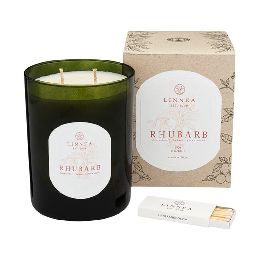 Rhubarb Candle
