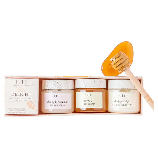 Pedi Delight: Instant Pedicure Sampler