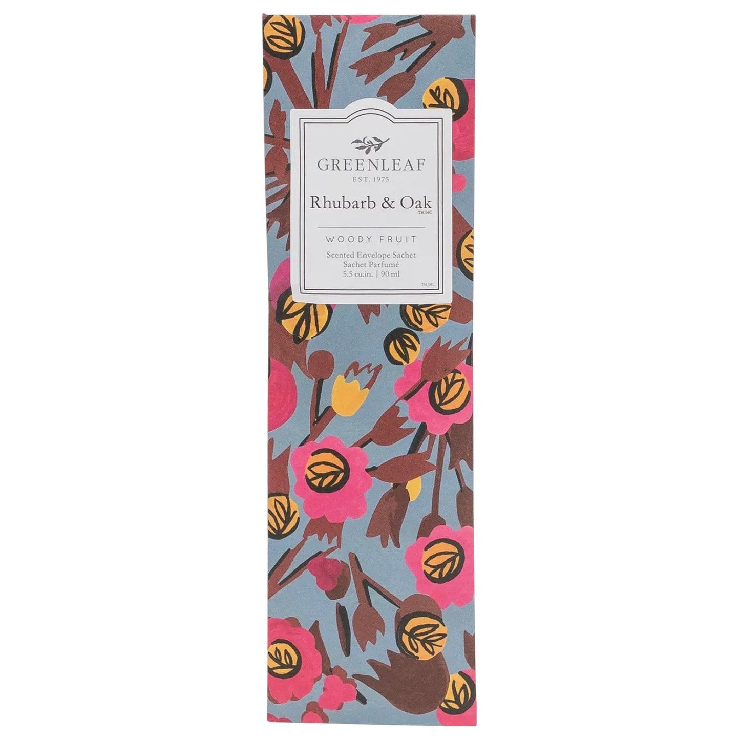 Rhubarb + Oak Slim Sachet
