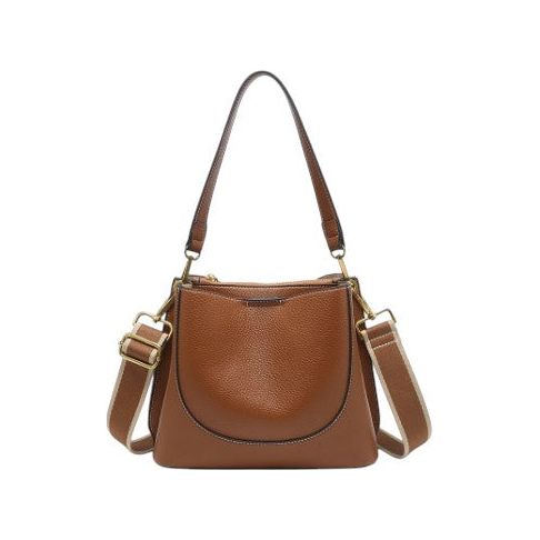 Corinna Shoulder Bag: Brown