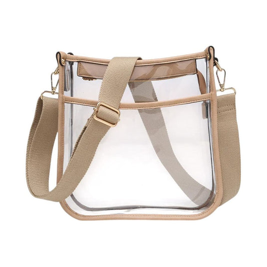 Posie Clear Bag: Sand