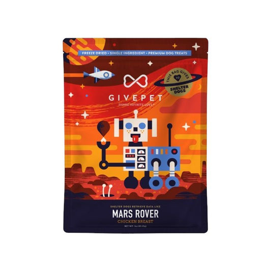 Give Pet: Mars Rover - Freeze Dried Chicken Treats