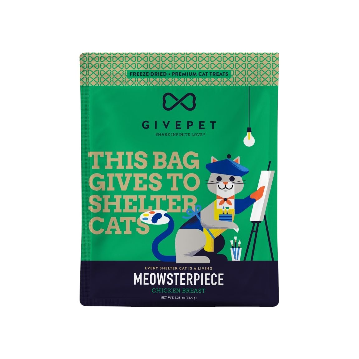 Give Pet: Meowsterpiece Cat Treats
