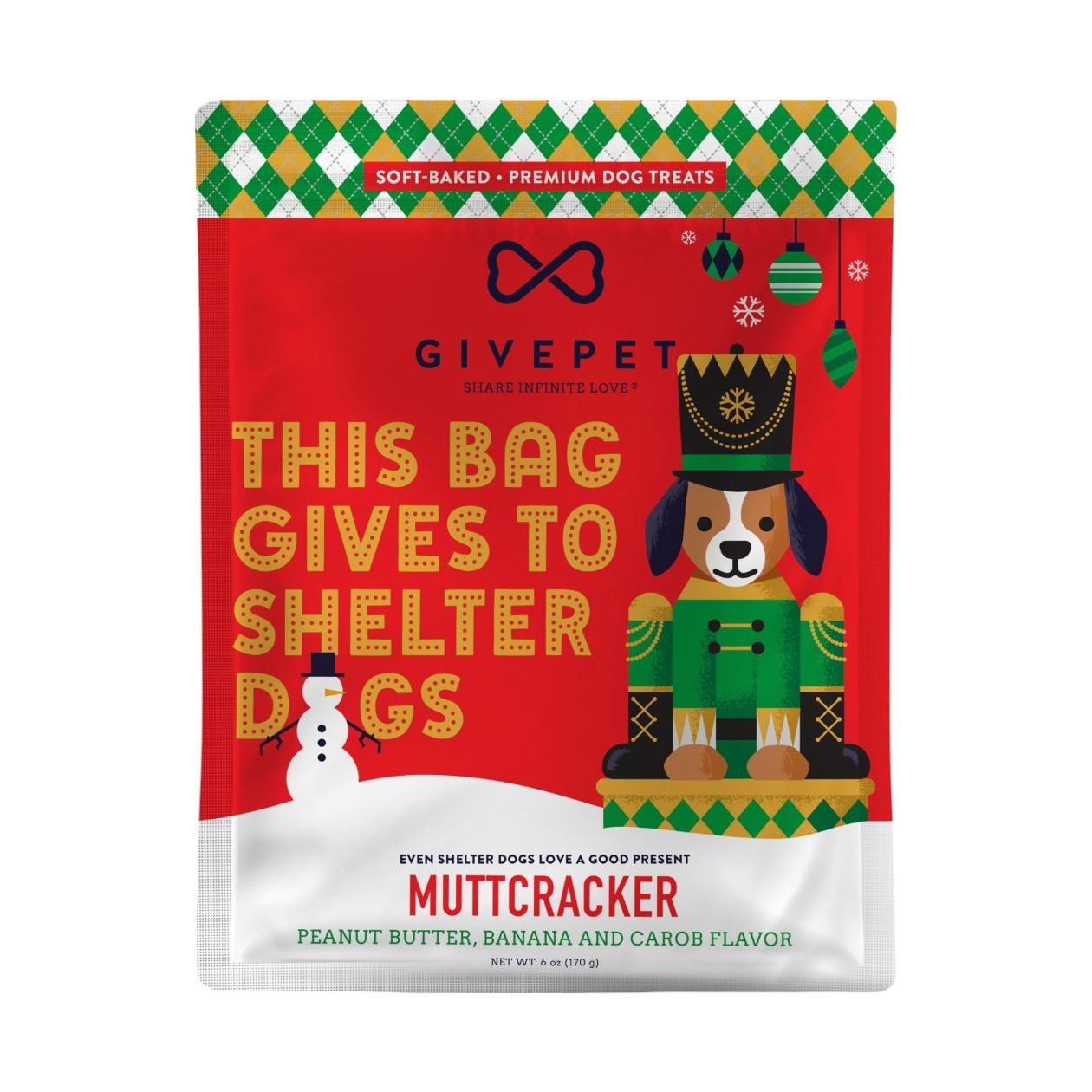 Give Pet: Muttcracker Soft Baked Treats