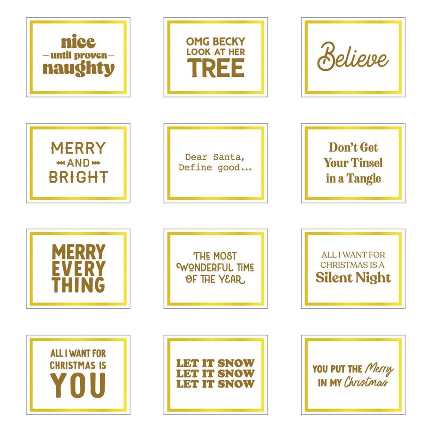 Sweet Grace: Holiday Sayings Candle